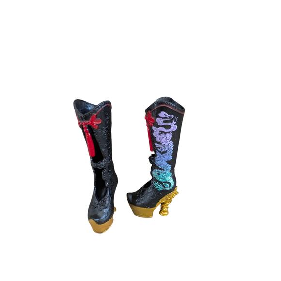 Pre-owned 2024 Monster High G3 Jinafire Long Fashion Doll Dragon Boots - Picture 4 of 5